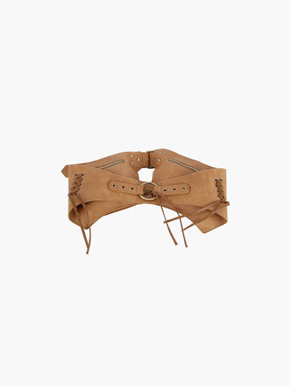 Waist Belt Bag with Two Pockets