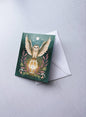 Greeting Card: Night Seer (owl); A2 folded, blank