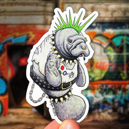 parody Animal Character vinyl stickers