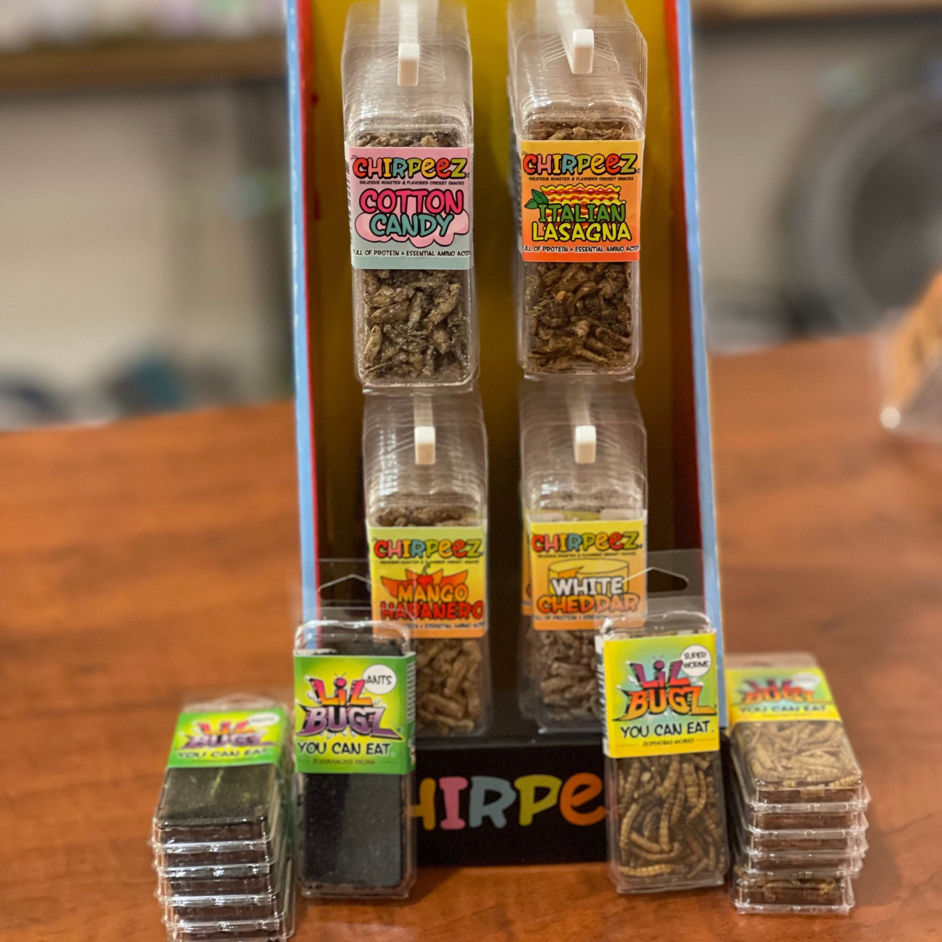 Chirpeez - Roasted & Flavored Cricket snacks – Madame Bagnabit