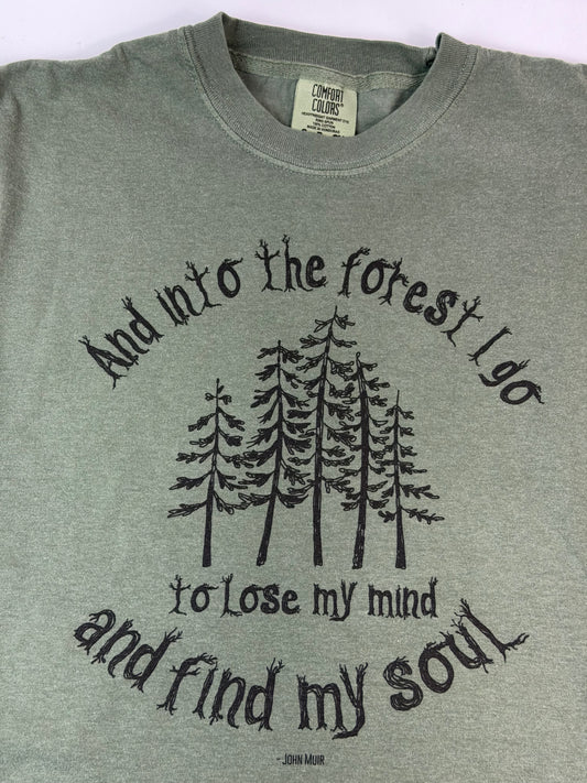 And Into the Forest unisex tshirt - Comfort Colors