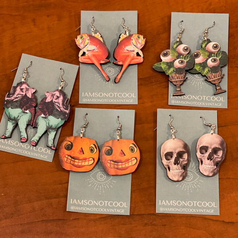Spooky Oddity earrings