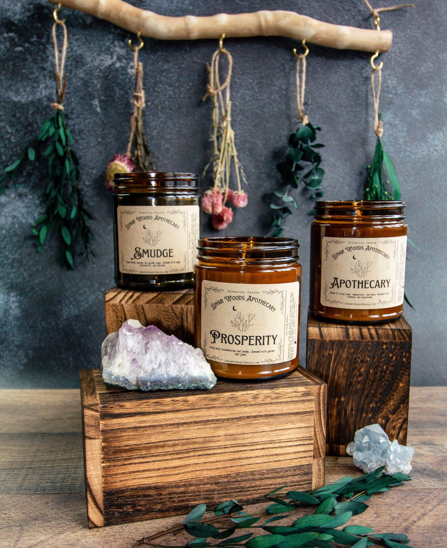 Apothecary candle