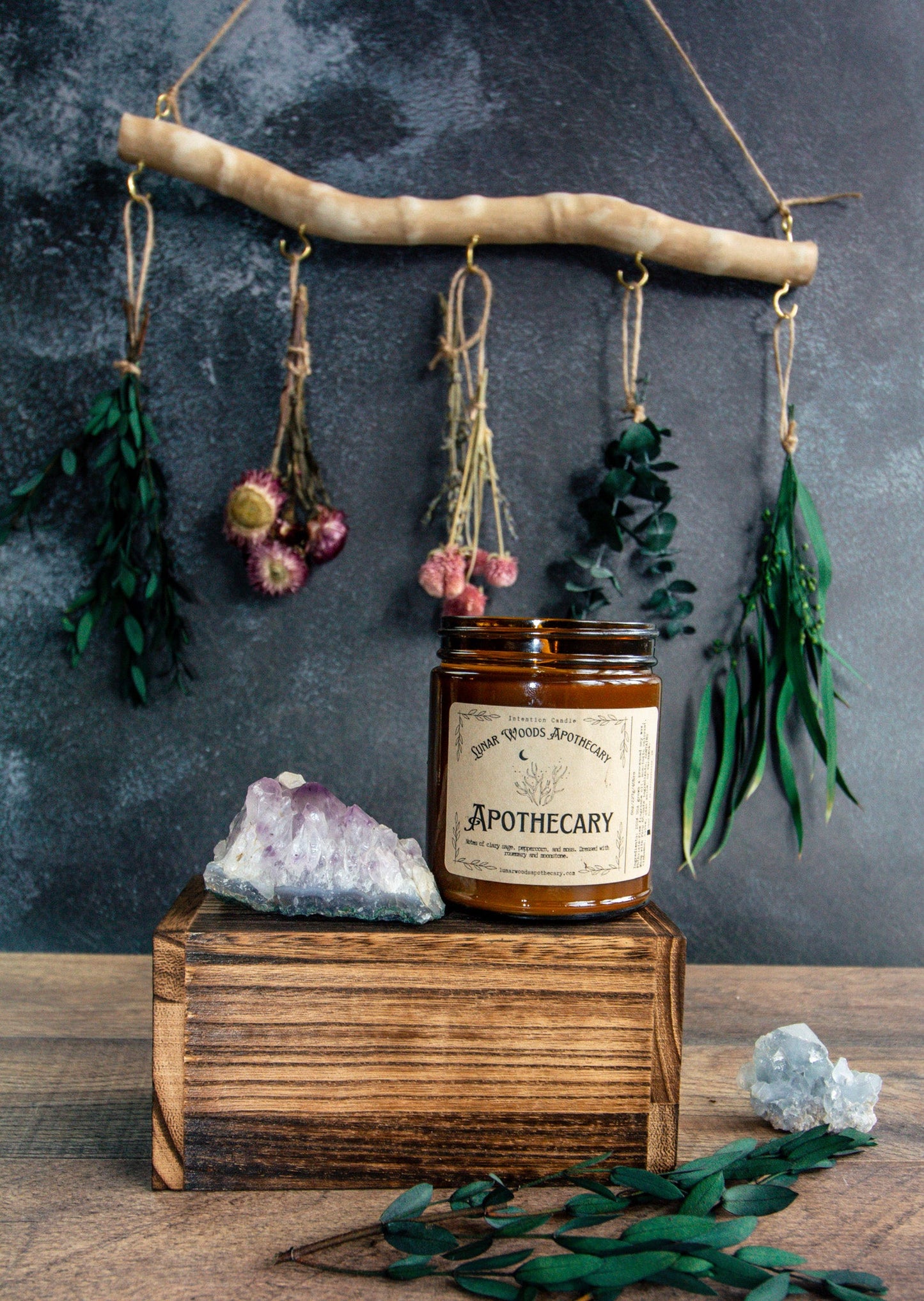 Apothecary candle