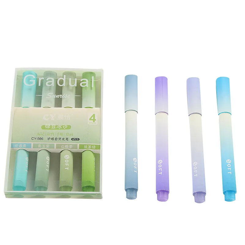 Gradient Highlighter set 4-pack