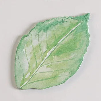 cut-out Leaf sticky notes