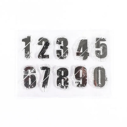 Silicone transparent stamp sets