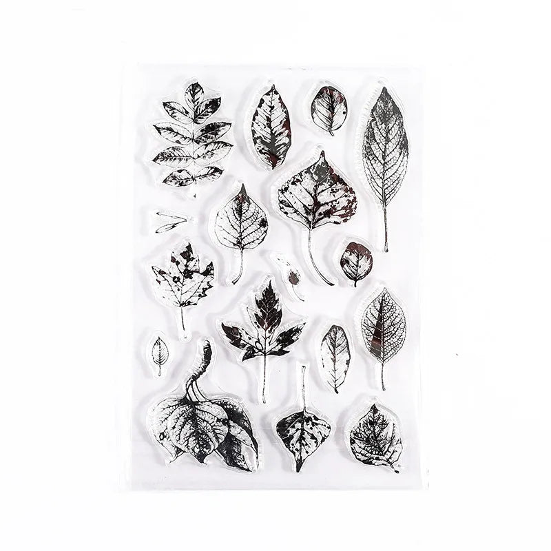 Silicone transparent stamp sets