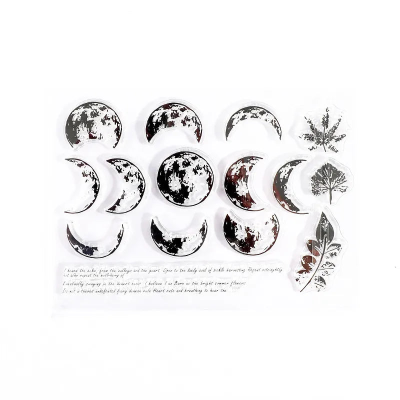 Silicone transparent stamp sets