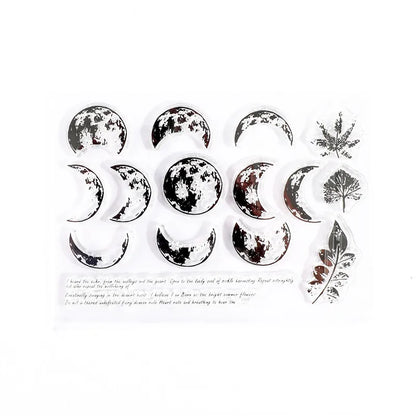 Silicone transparent stamp sets
