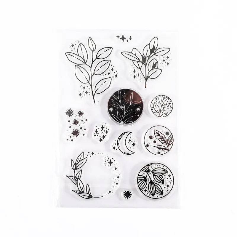 Silicone transparent stamp sets