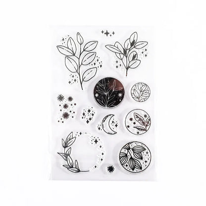 Silicone transparent stamp sets