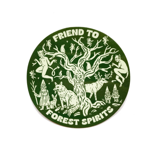 Friend to Forest Spirits Sticker