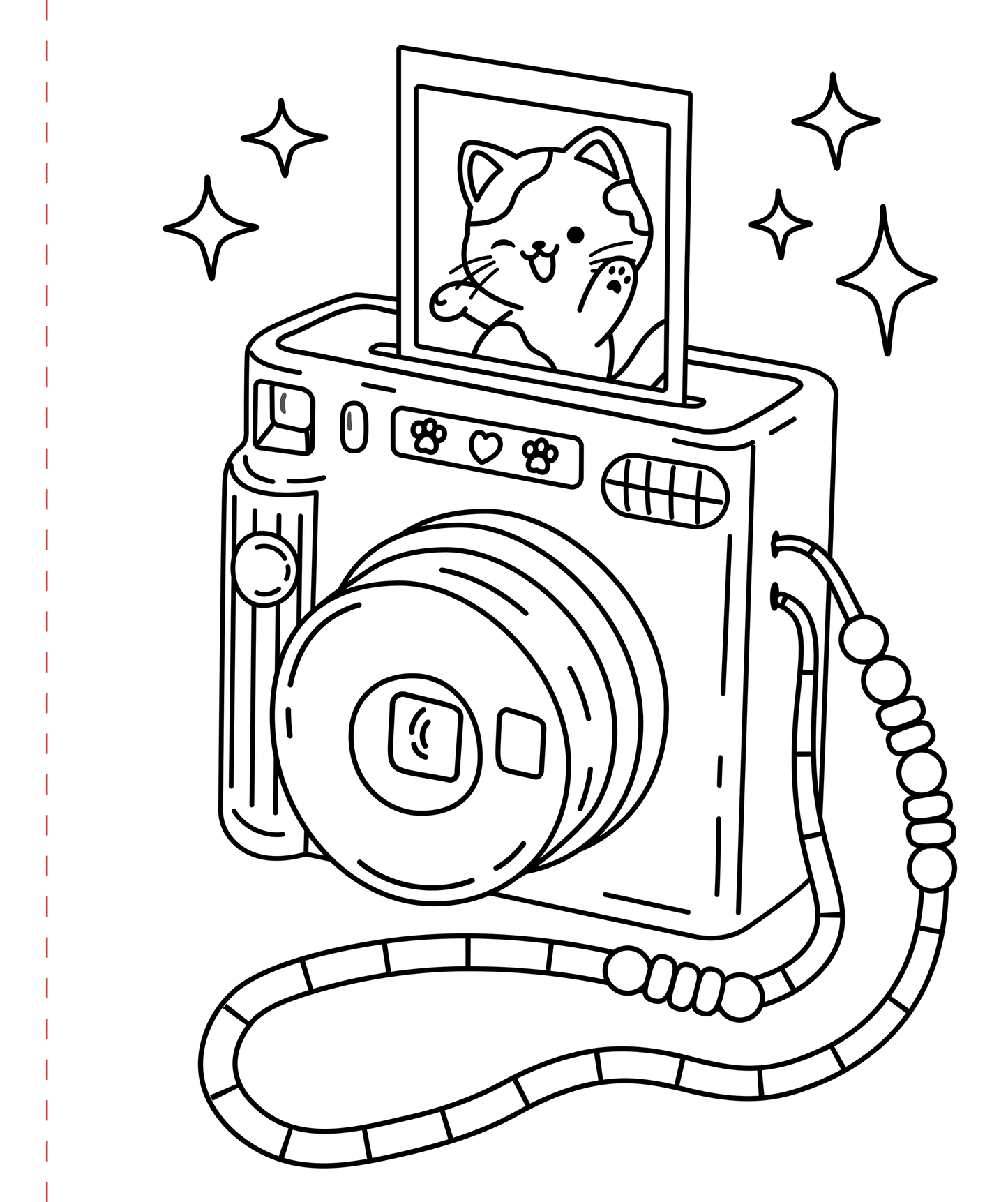 Large Print Coloring Book - Cozy & Comfy