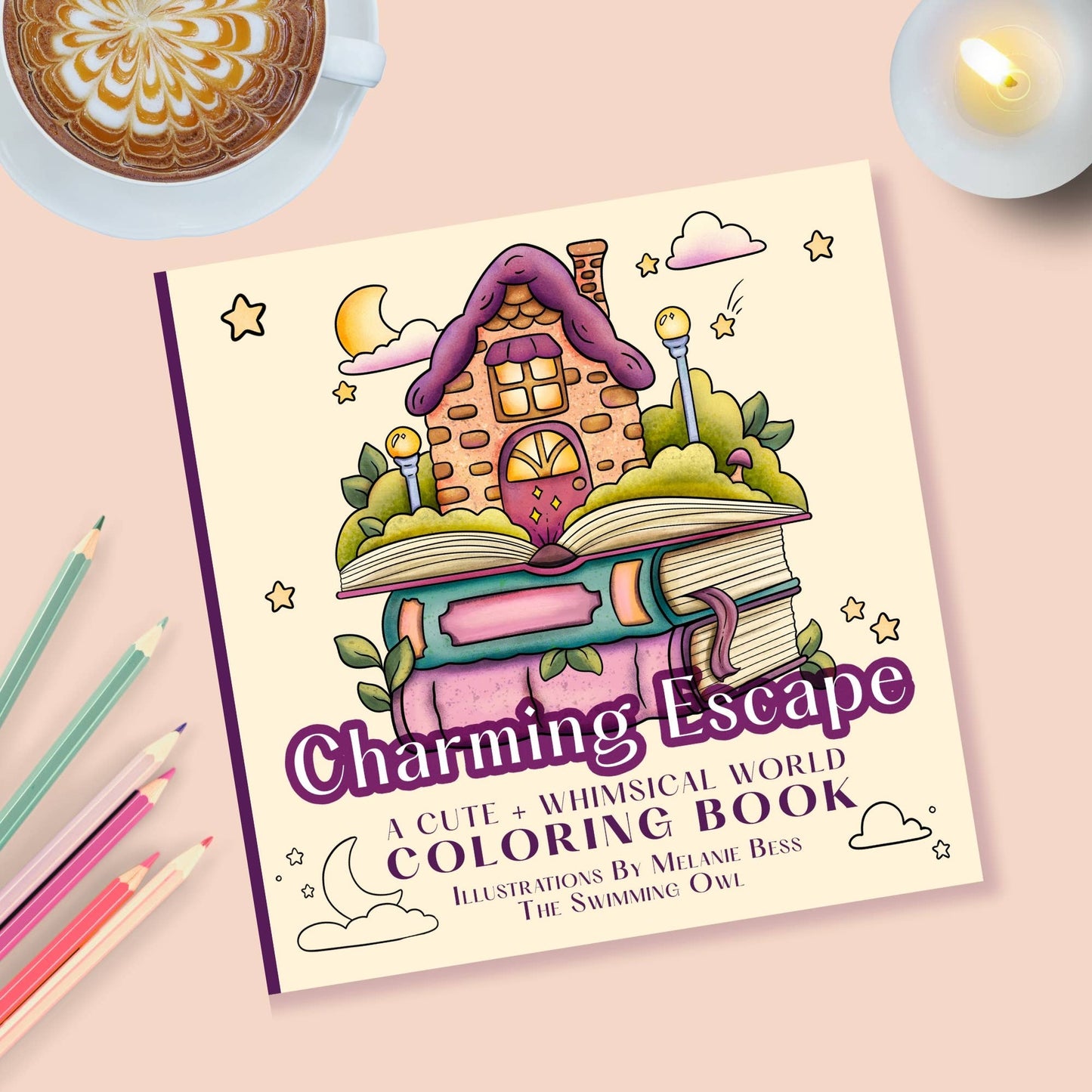 Charming Escape Coloring Book