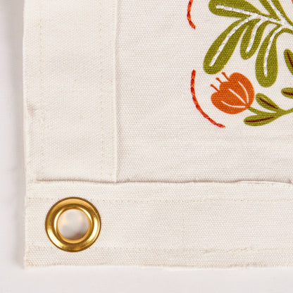 Poppies Folk Art Wall Banner