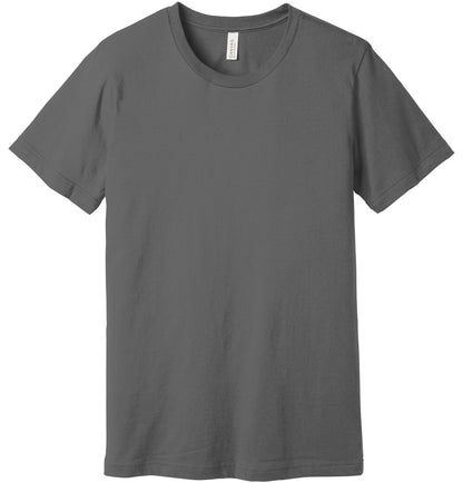 blank tshirt asphalt colored on white background