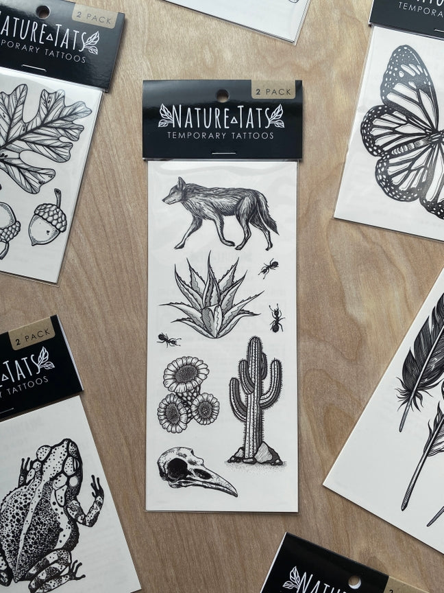 Nature Tats - temporary tattoos