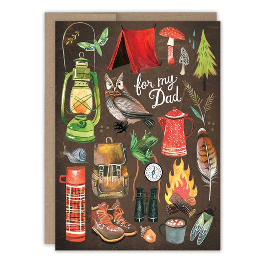 Adventure Awaits father's day card - Katie Daisy