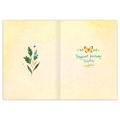 Savor Life birthday card - Katie Daisy