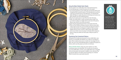 Star Signs Embroidery by Kathryn Chipinka Dalby