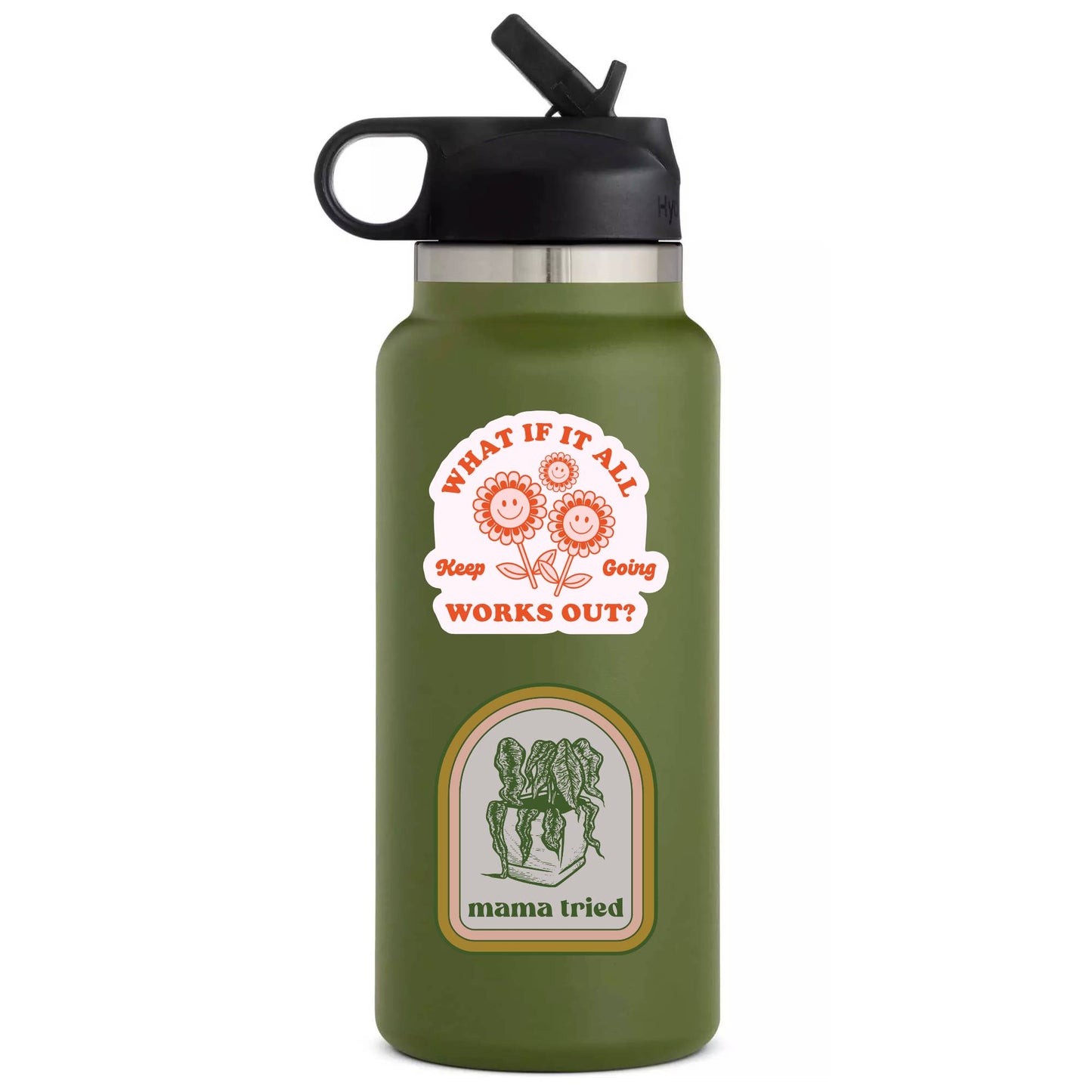 Mama Tried Plant Vinyl Sticker