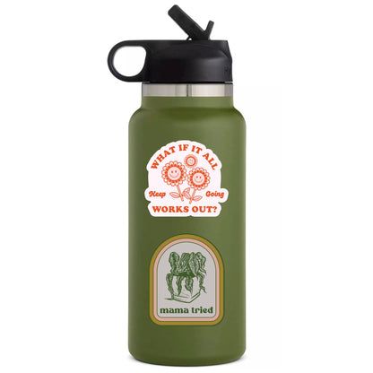 Mama Tried Plant Vinyl Sticker