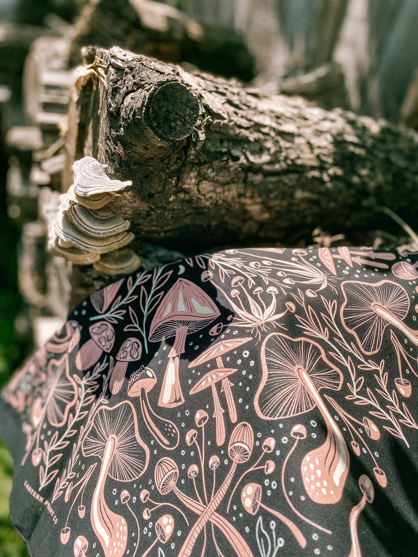 Bandana: Midnight Mushroom