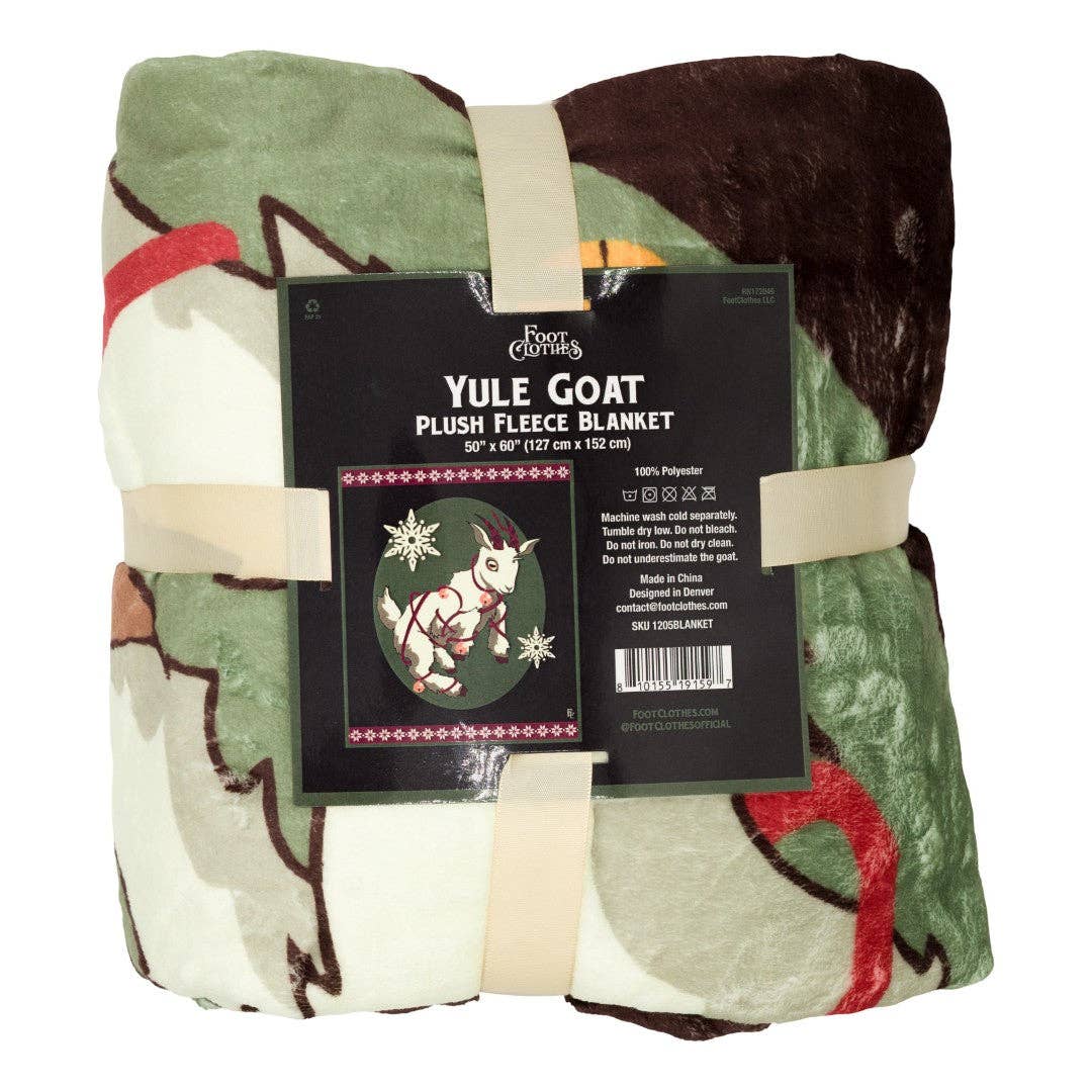 Yule Goat Plush Blanket