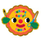 Insane Craft Posse Flower Clown Holographic Glitter Sticker