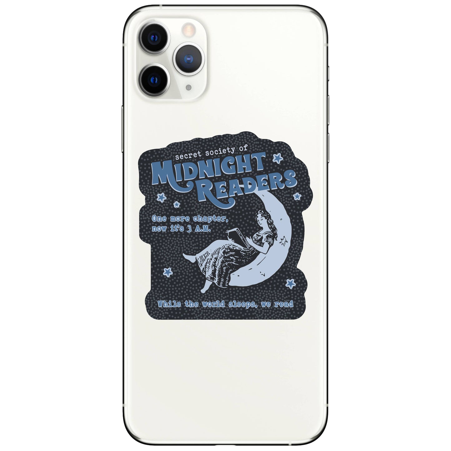 Midnight Readers Book lovers Vinyl Sticker
