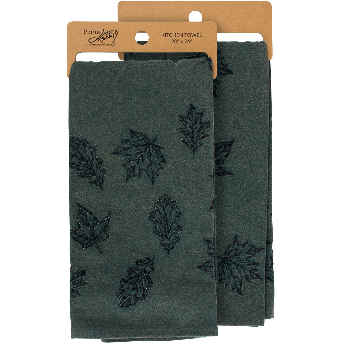 Emerald Leaf Kitchen Towel