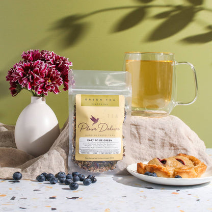 Easy to Be Green Blueberry Hibiscus Loose Leaf Tea