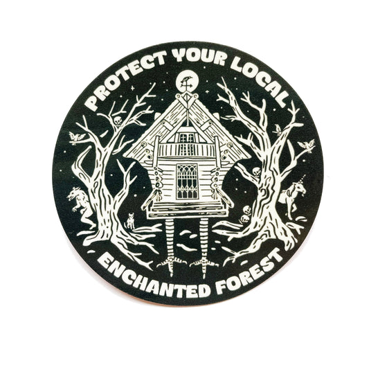 Protect Enchanted Forests Sticker