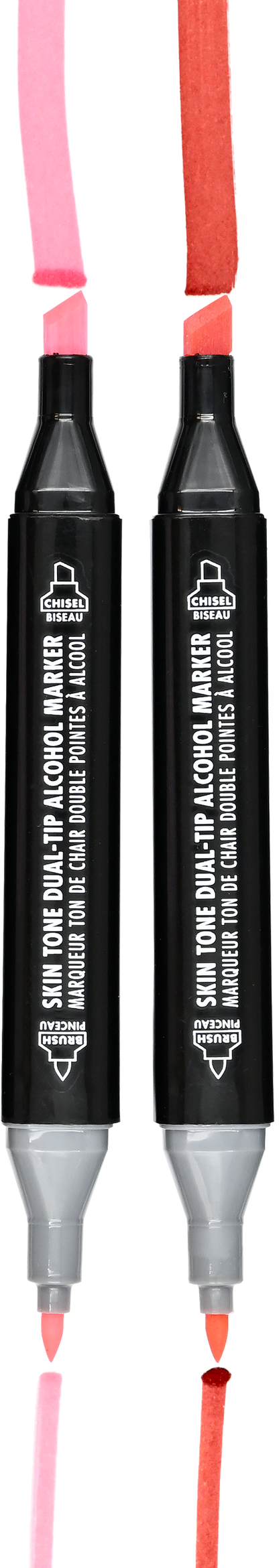 Studio Series Dual-Tip Skin Tone Alcohol Markers (Set of 18 colors)