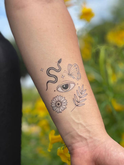 Nature Tats - temporary tattoos