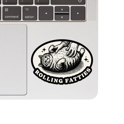 Fat Cat Rolling Fatties Vinyl Sticker