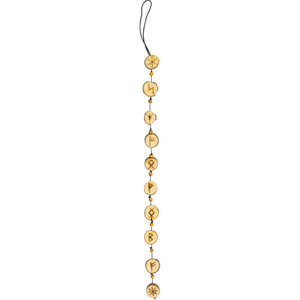 Protection Runes wall hanging string