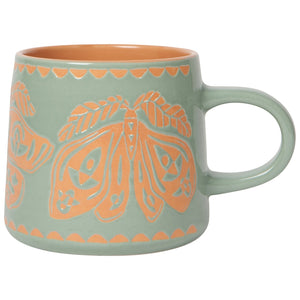 Nocturna Moth imprint mug