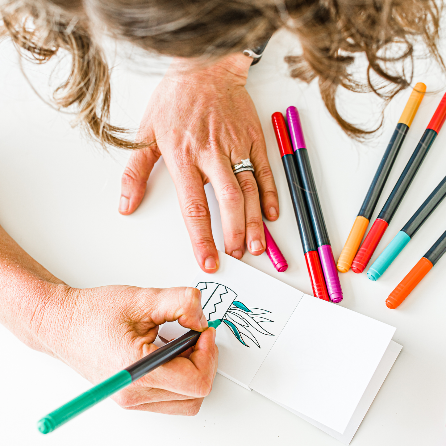 Little Moments Easy Tear mini Coloring Book