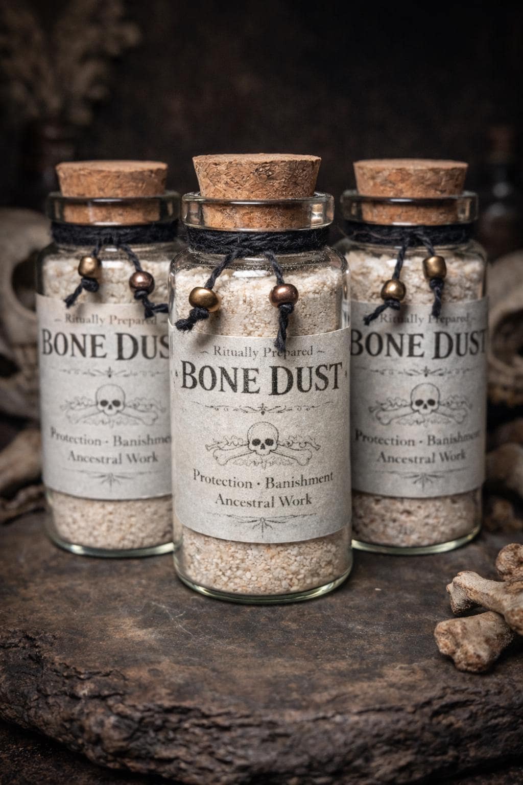 Ritually Prepared Ethically Sourced Bone Dust