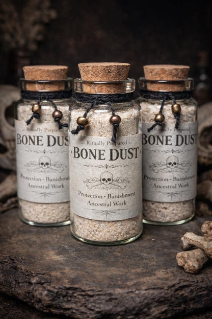 Ritually Prepared Ethically Sourced Bone Dust