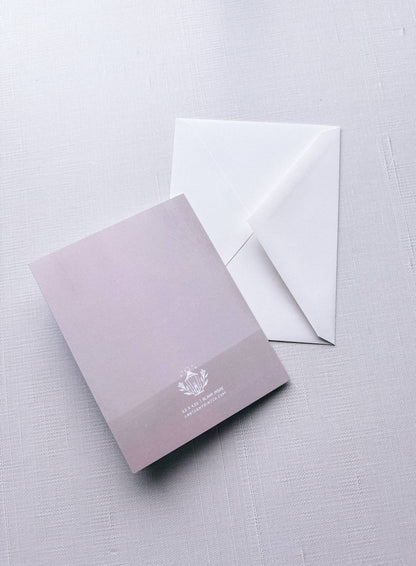 Greeting Card: Night Seer (owl); A2 folded, blank