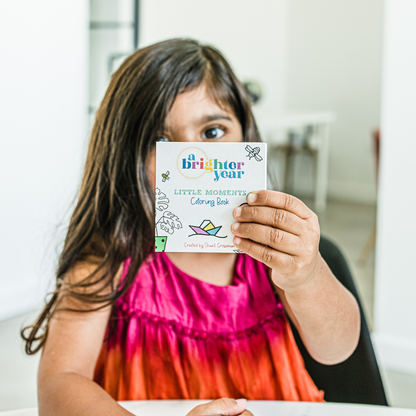 Little Moments Easy Tear mini Coloring Book