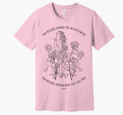 Wildflowers unisex Tshirt