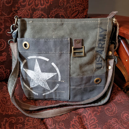 U.S. Army re-purposed canvas bag