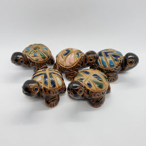 Ceramic turtle, assorted