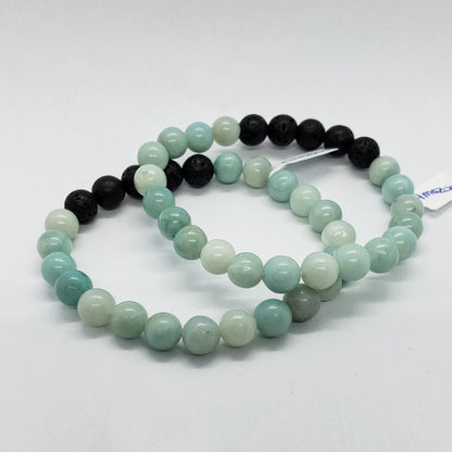 8mm Energy stone bead bracelet