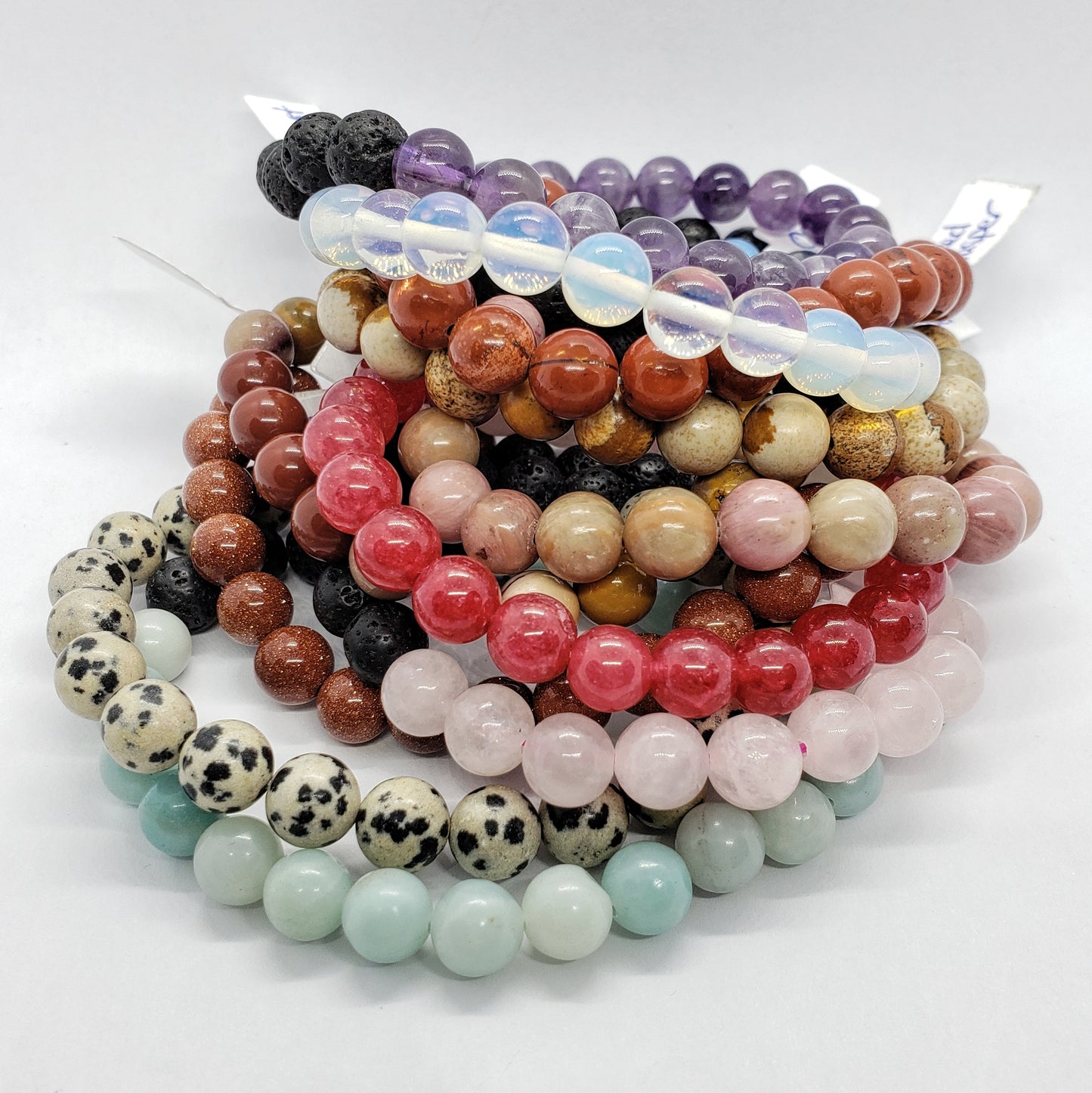 8mm Energy stone bead bracelet