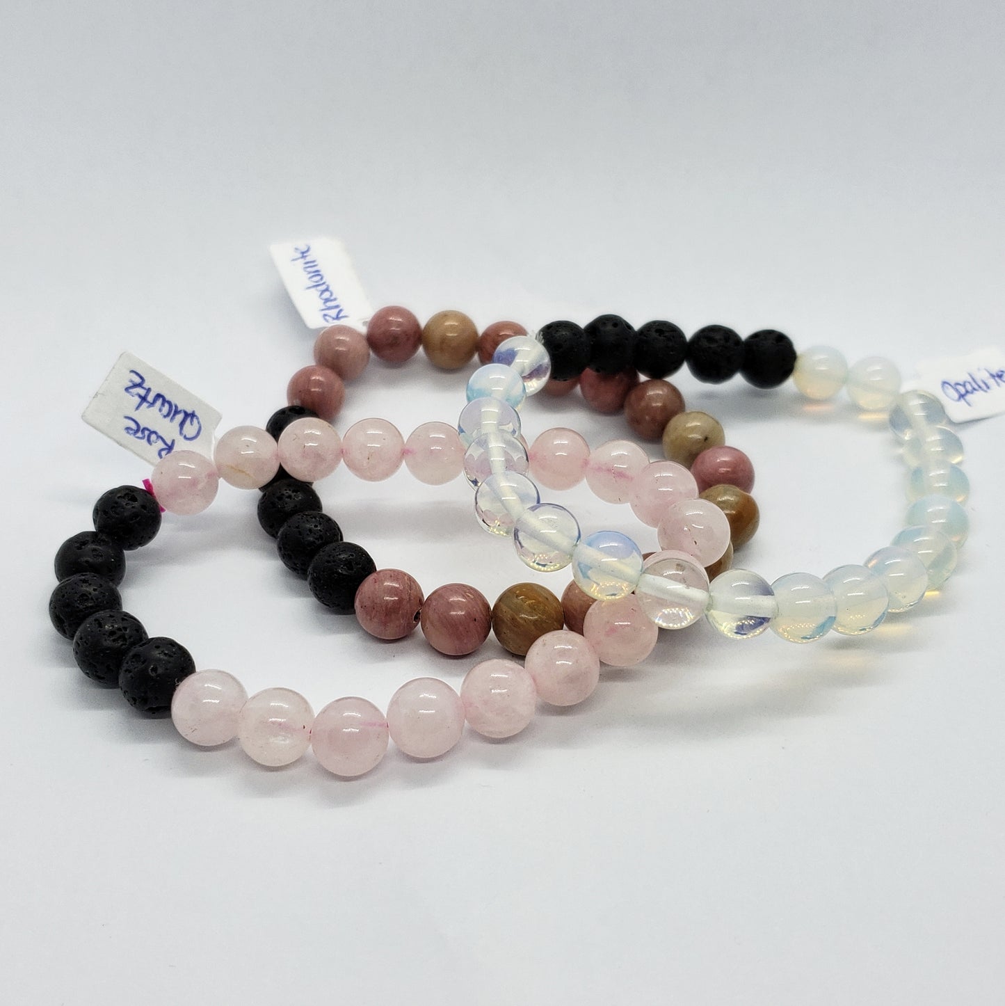 8mm Energy stone bead bracelet